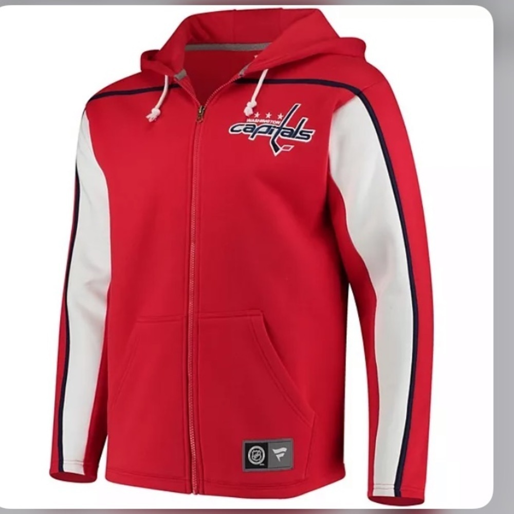 Fanatics Branded WA Capitals Breakaway Full-Zip W. - Picture 1 of 16